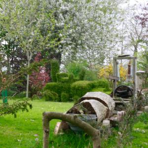 Les petits trains dans le parc